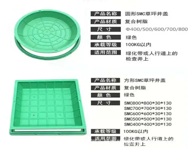 资兴树脂复合种植井盖展示